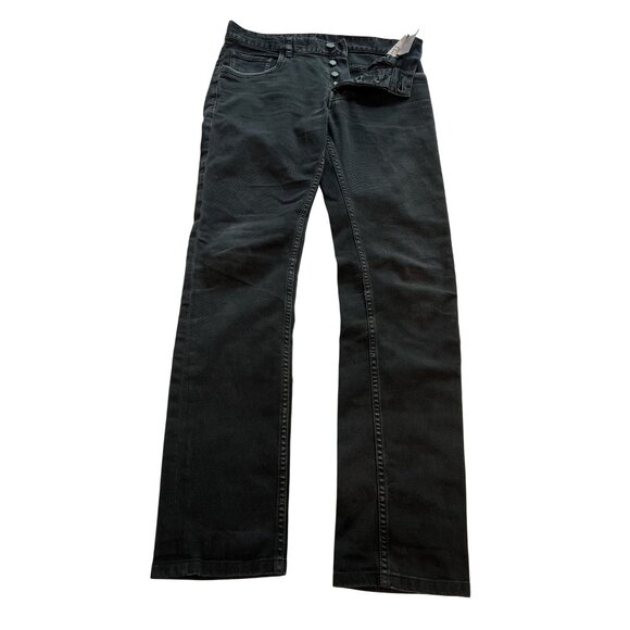 Prada Slim Straight Jeans in Black